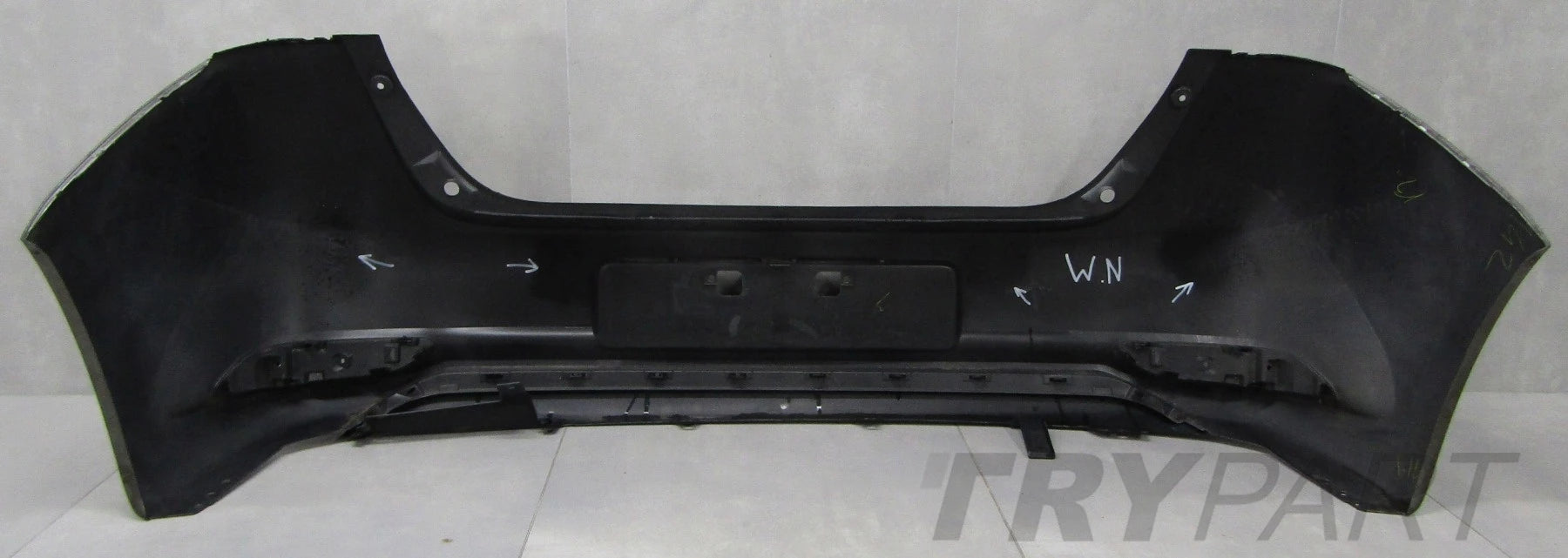 Rear bumper for Toyota Auris II 2 lift HB 15-18