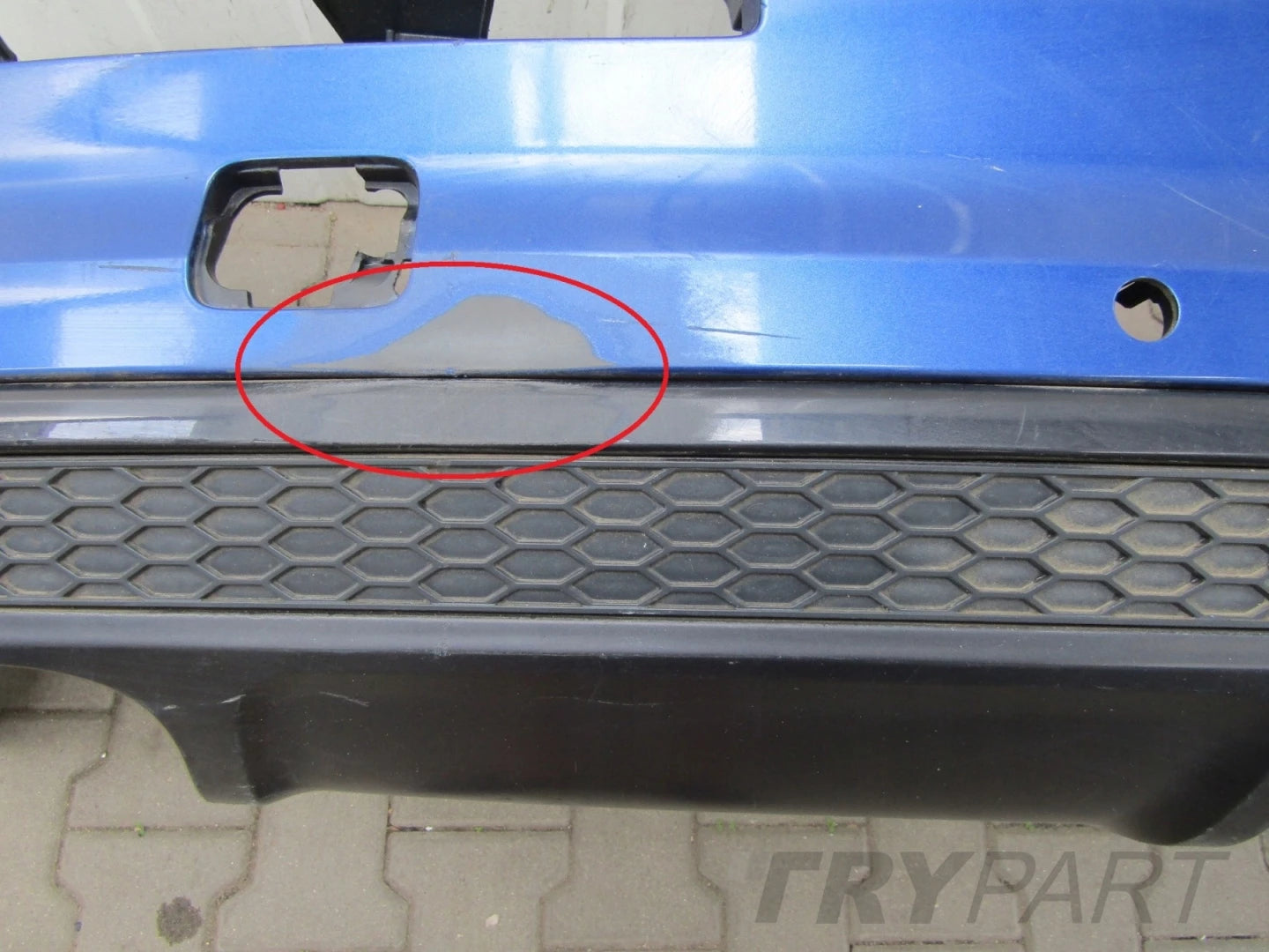 Rear bumper Audi Q7 4M0 S-Line 15-19