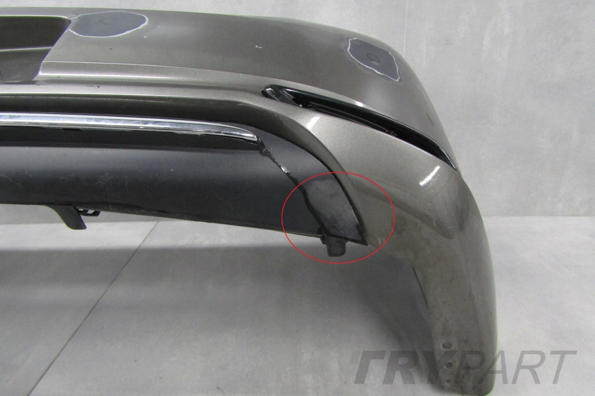 Rear bumper for Toyota Auris II 2 lift HB 15-18
