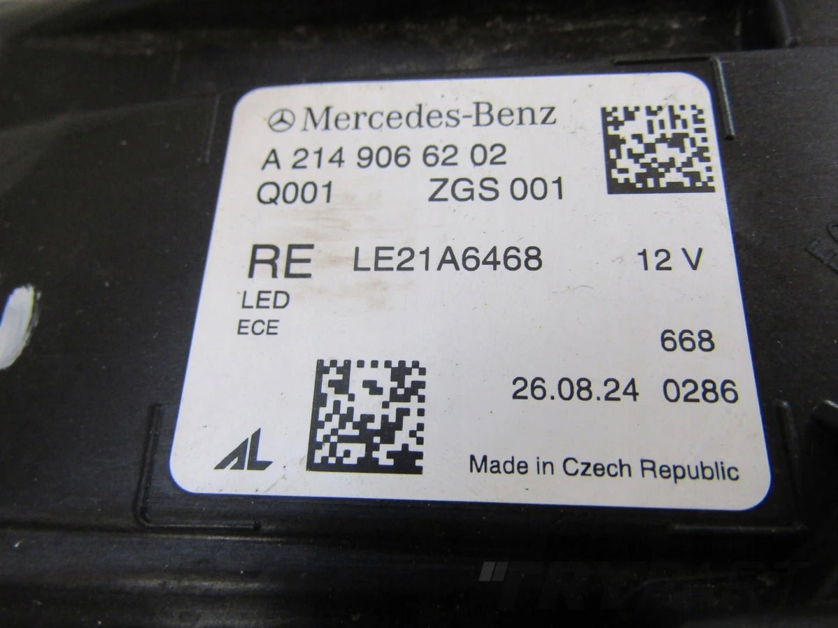 Front Headlight Mercedes E-Class W214 FULL LED DIGITAL LIGHT 23- RH A2149066202