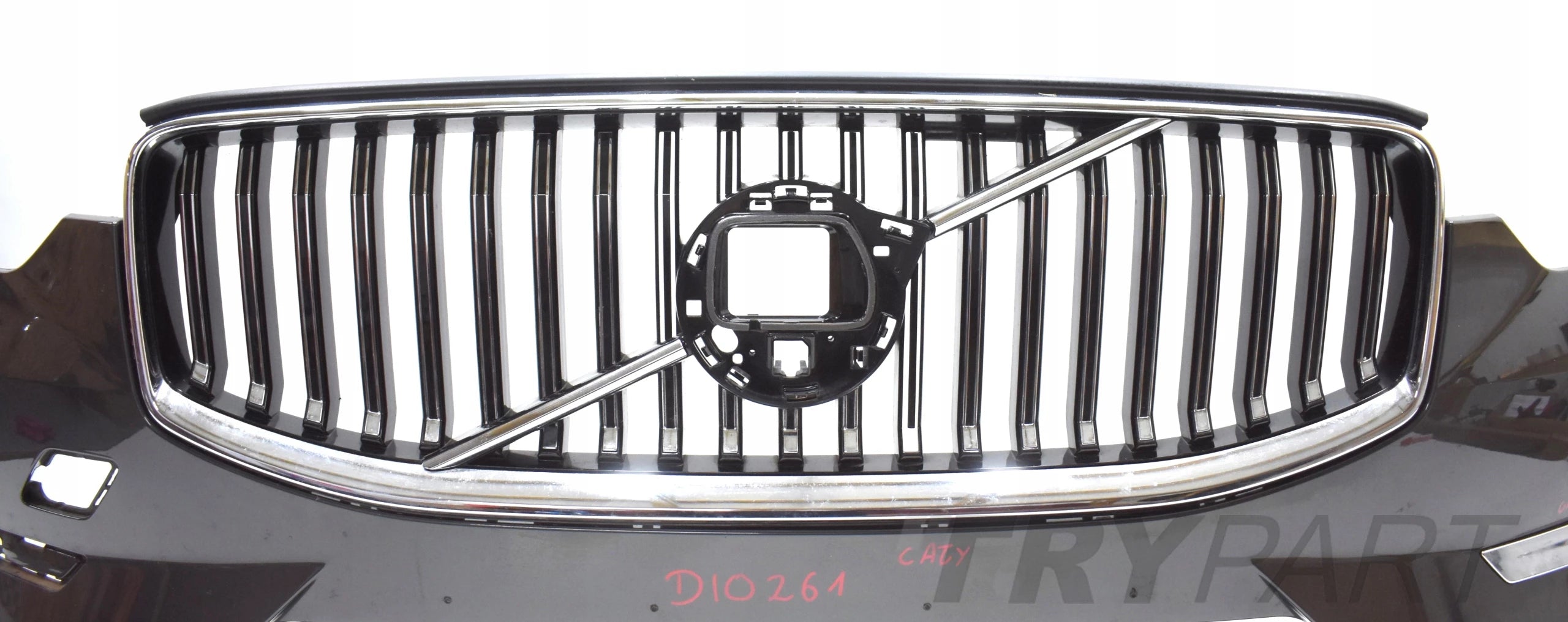 VOLVO XC60 XC-60 II LIFT FRONT BUMPER ORIGINAL + GRILLE + VENT