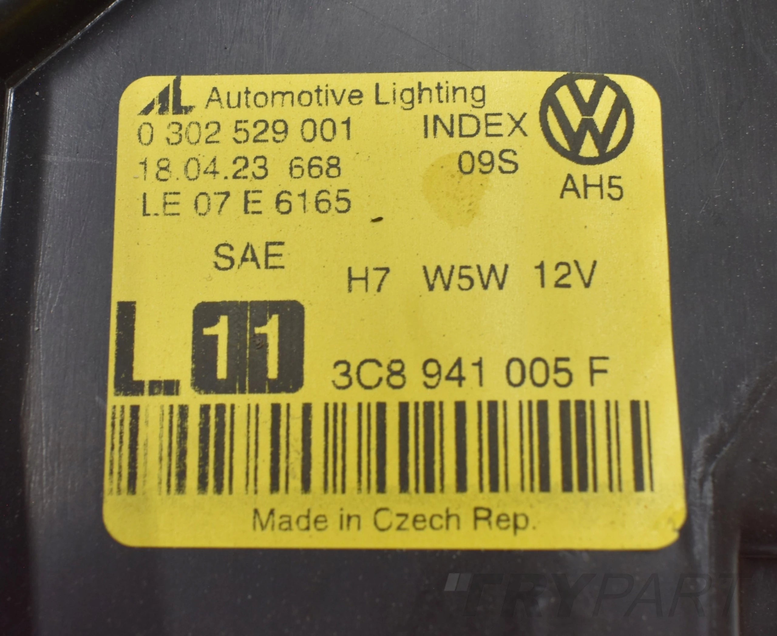 VW PASSAT CC 3C8 Headlight Left Front Original New USA