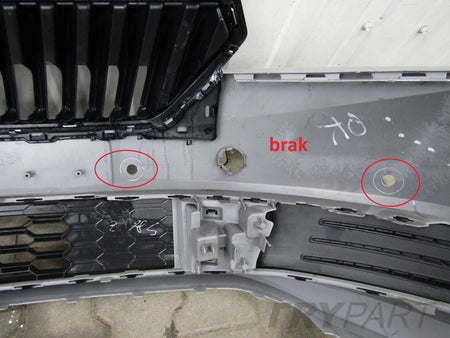 Front Bumper Skoda Fabia 3 III 6V0 Lift 18-21