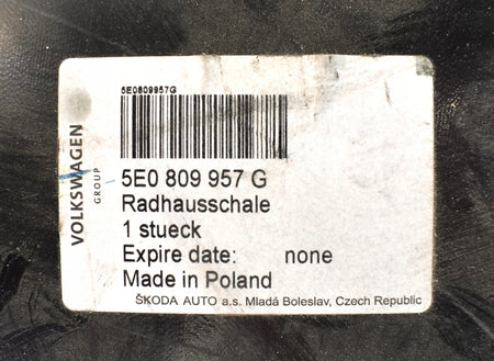 SKODA OCTAVIA III 5E0 LEFT FRONT FENDER ORIGINAL NEW