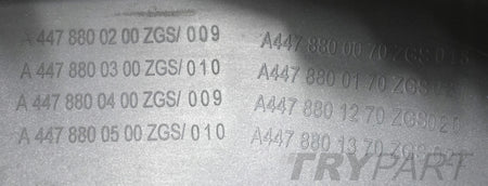 MERCEDES VITO V CLASS W447 FRONT BUMPER ORG