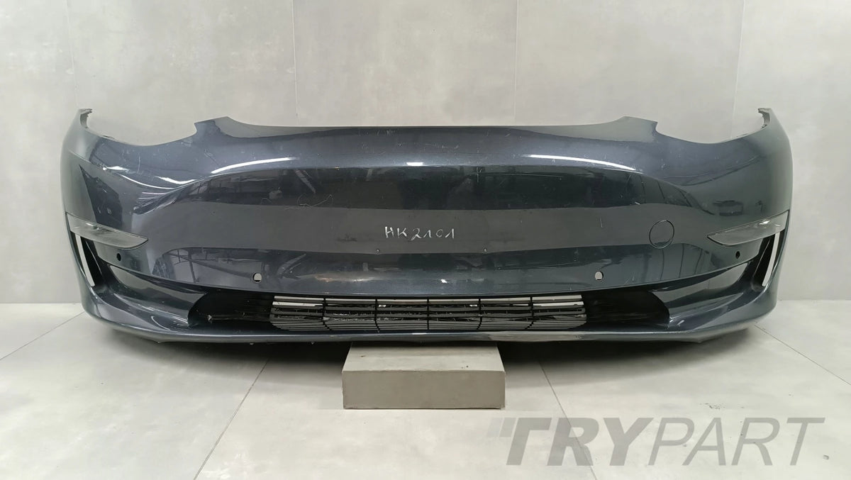 Front Bumper for Tesla Model 3 (2017-) with Fog Lights + Cover