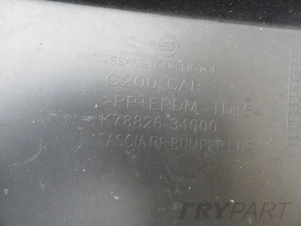 SSANGYONG ACTYON 13- Rear Bumper