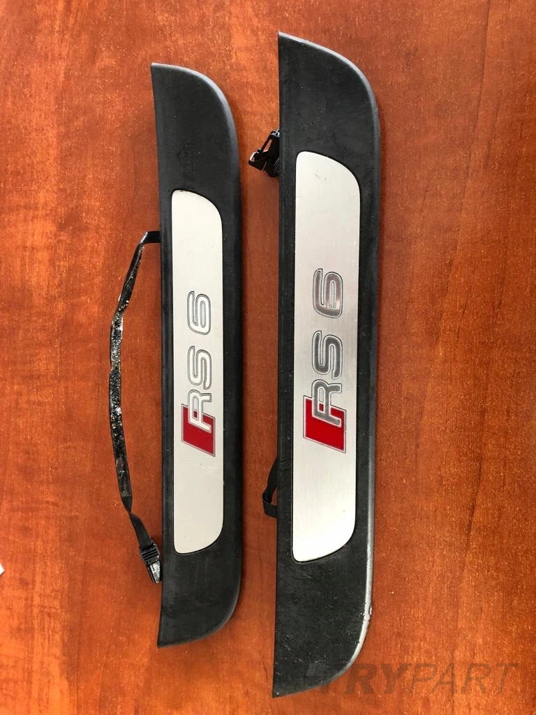 AUDI RS6 C7 4G RIGHT REAR SILL COVER MOULDING ORG