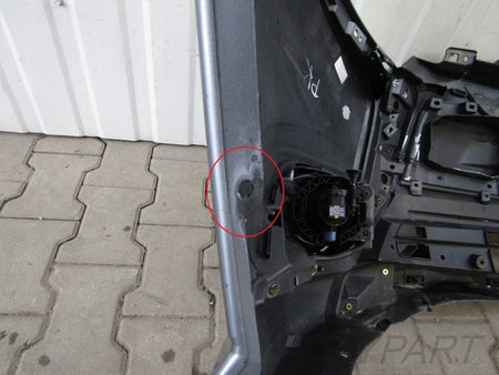 Front Bumper for Mitsubishi Outlander 3 Hybrid Lift