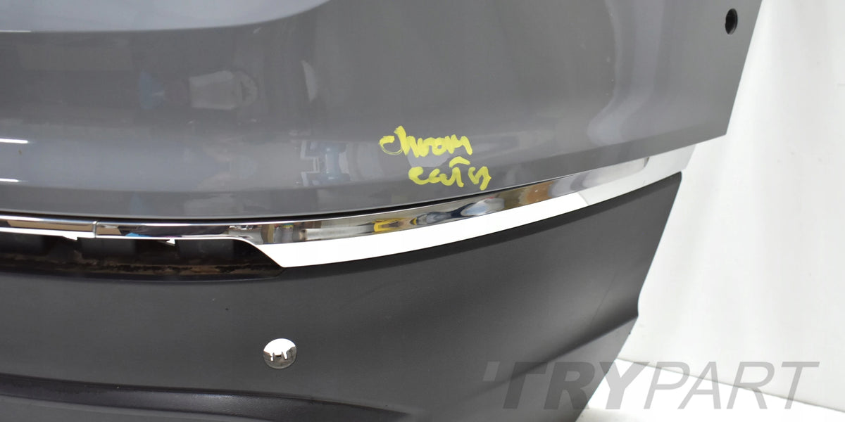 VW TIGUAN II LIFT 5NA REAR BUMPER ORIGINAL + CHROME