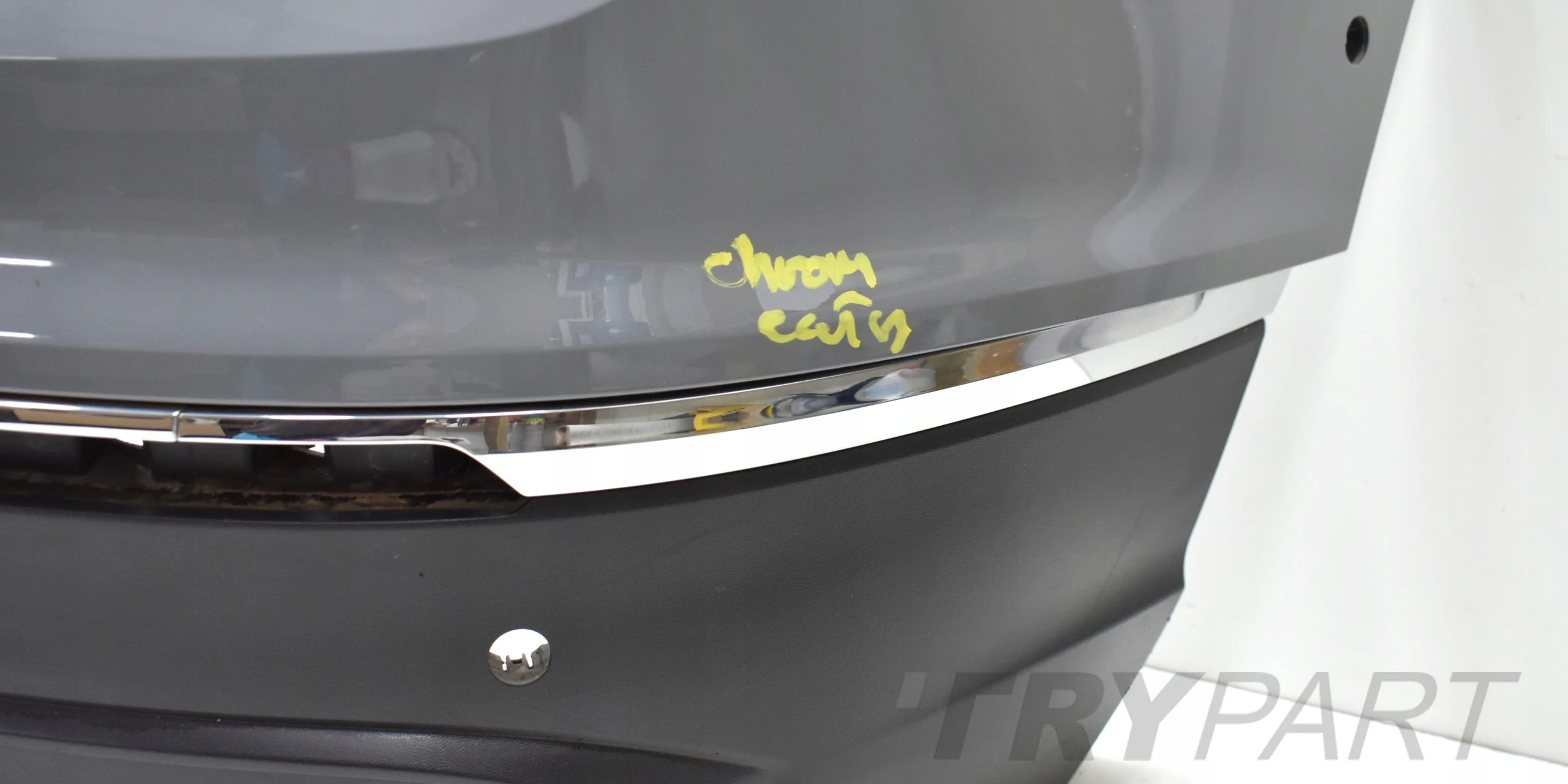VW TIGUAN II LIFT 5NA REAR BUMPER ORIGINAL + CHROME