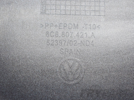 VW POLO 6C6 LIFT REAR BUMPER ORIGINAL! NICE!