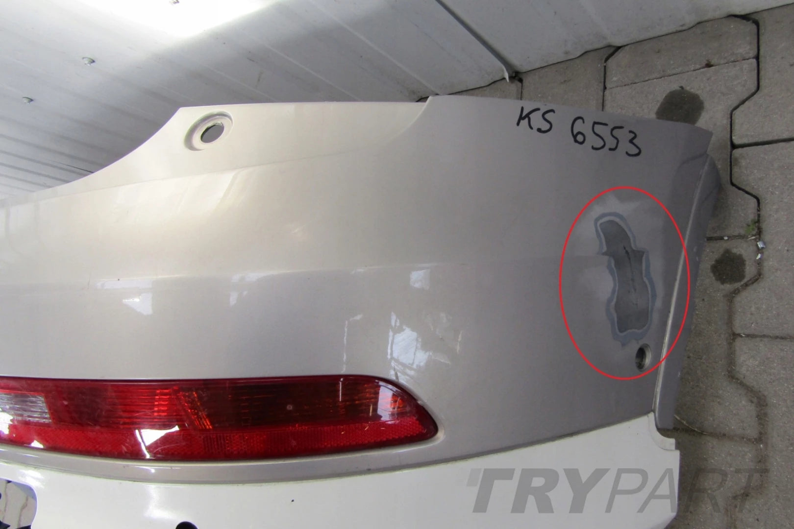 Rear bumper for Audi Q3 8U0 S-Line 11-14