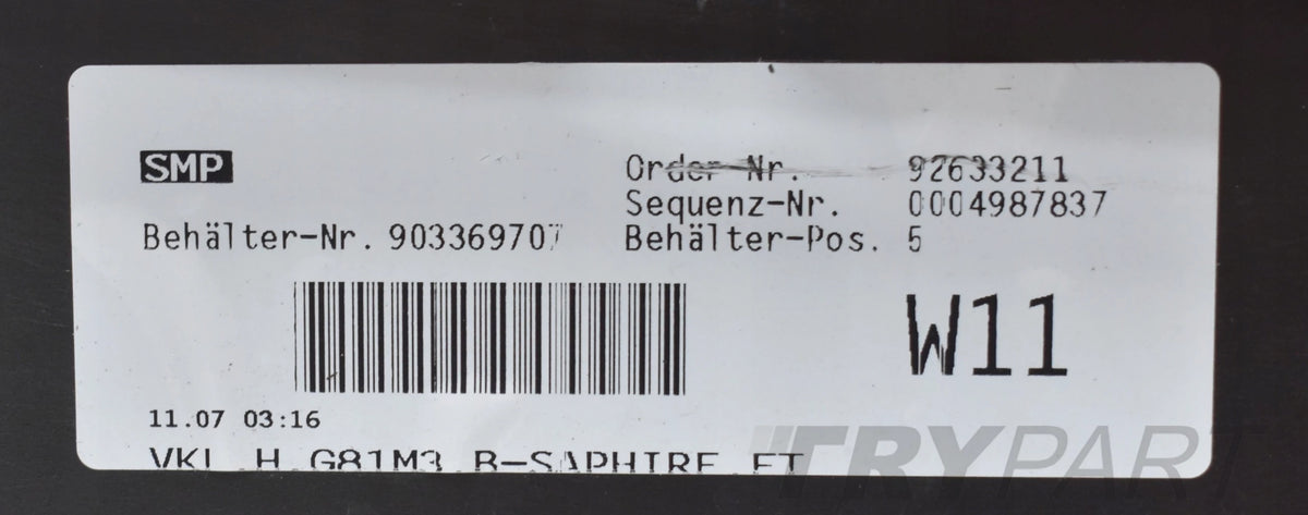 BMW M3 G81 M POWER REAR BUMPER ORG ESTATE TOURING