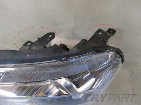 HEADLIGHT FORD RANGER V 5 LIFT XENON NON-SWIVEL + LED 19- LH