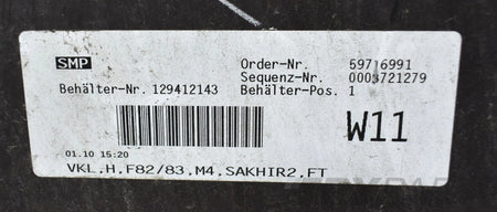 BMW M4 M POWER F82 F83 REAR BUMPER ORG