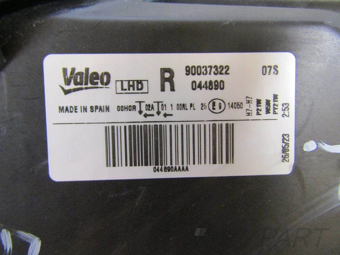 HEADLIGHT SEAT TOLEDO 4 IV STANDARD 12-15 RH RIGHT 90037322044890