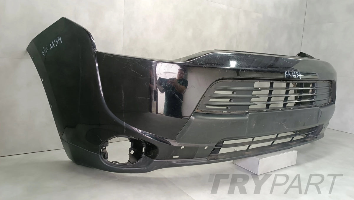 Front Bumper for Mitsubishi Outlander 3 III (2012-2015) / + 1x Halogen