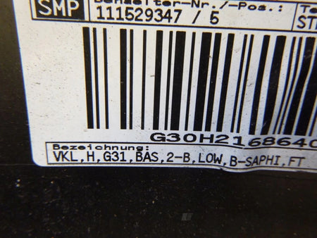 BMW 5 G31 KOMBI Rear Bumper