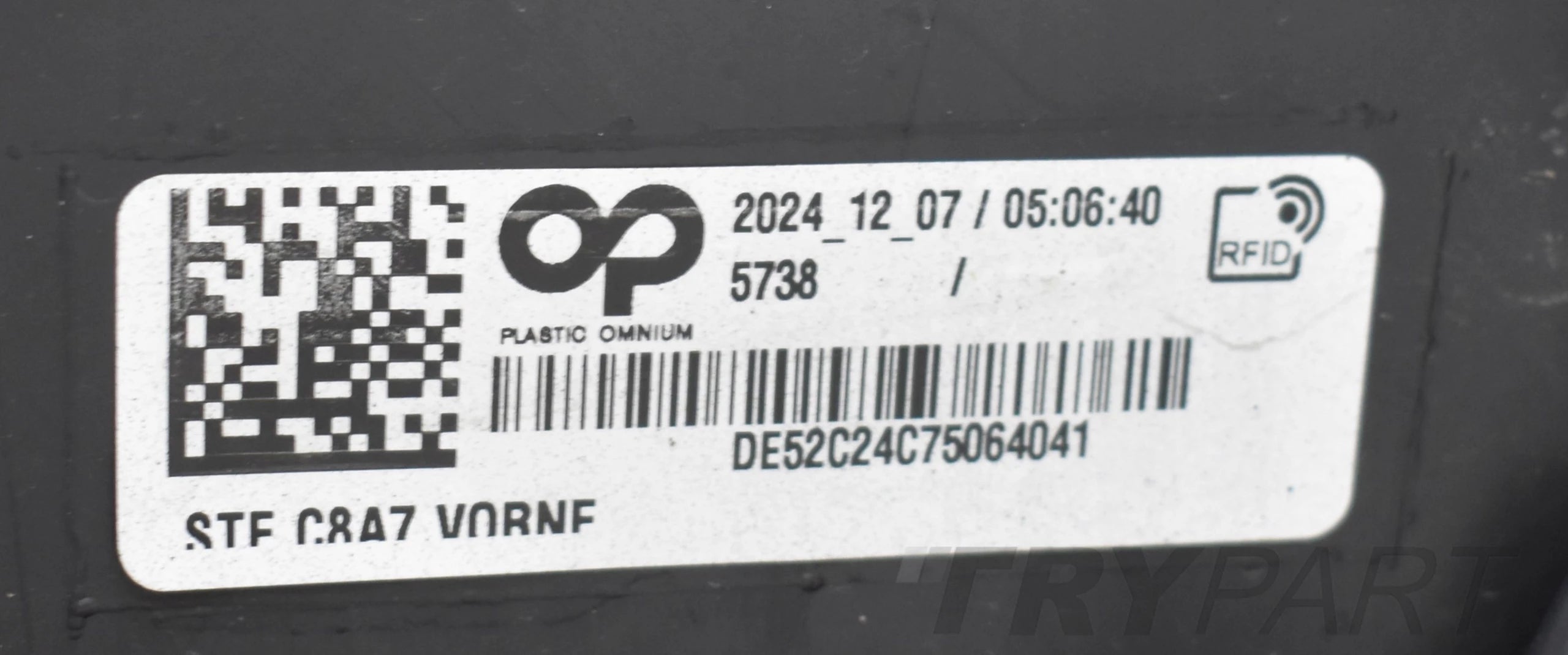 AUDI A7 C8 4K8 FRONT BUMPER ORG STANDARD