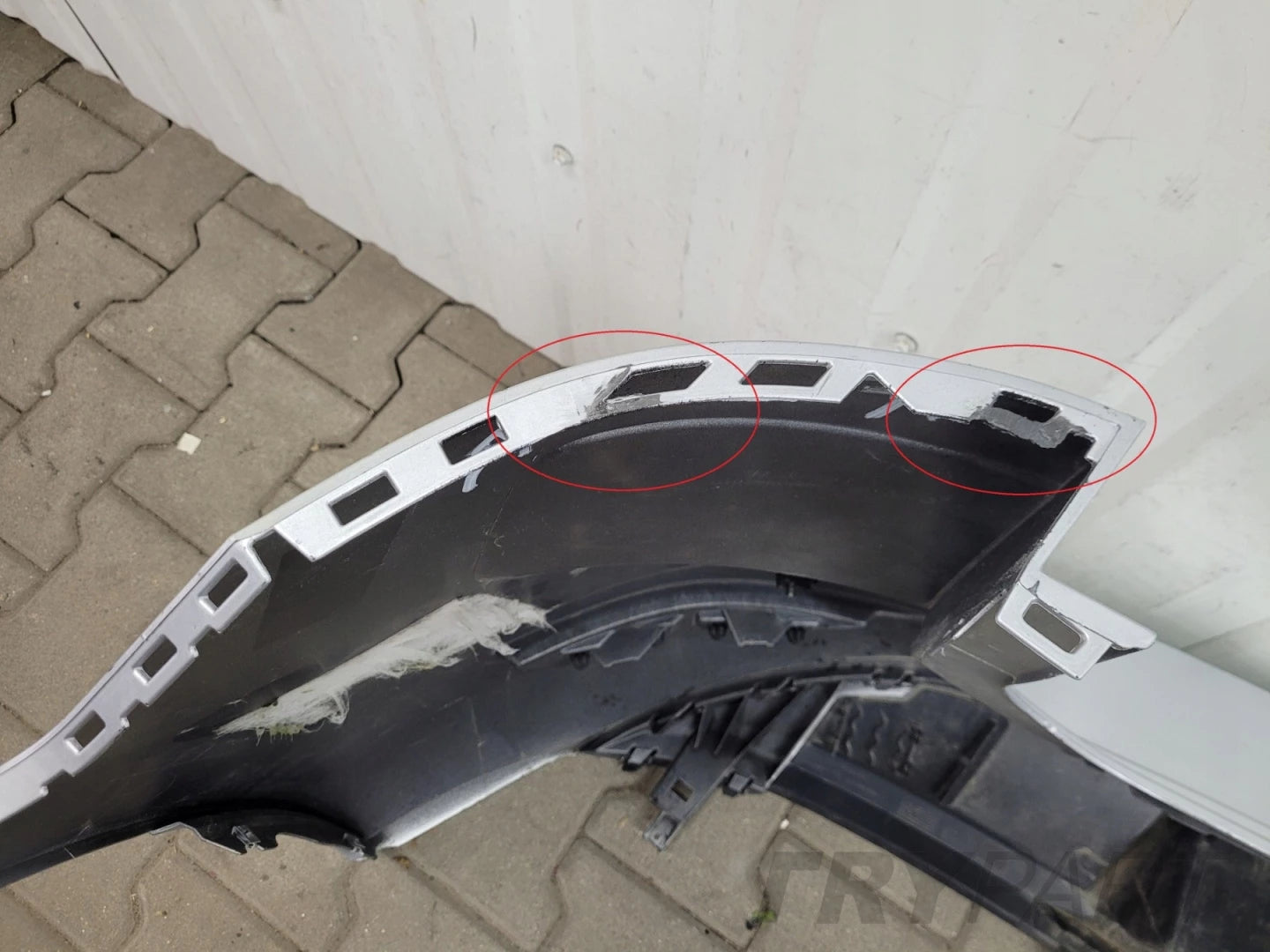Rear Bumper VW Touran 2 II 5TA 15-