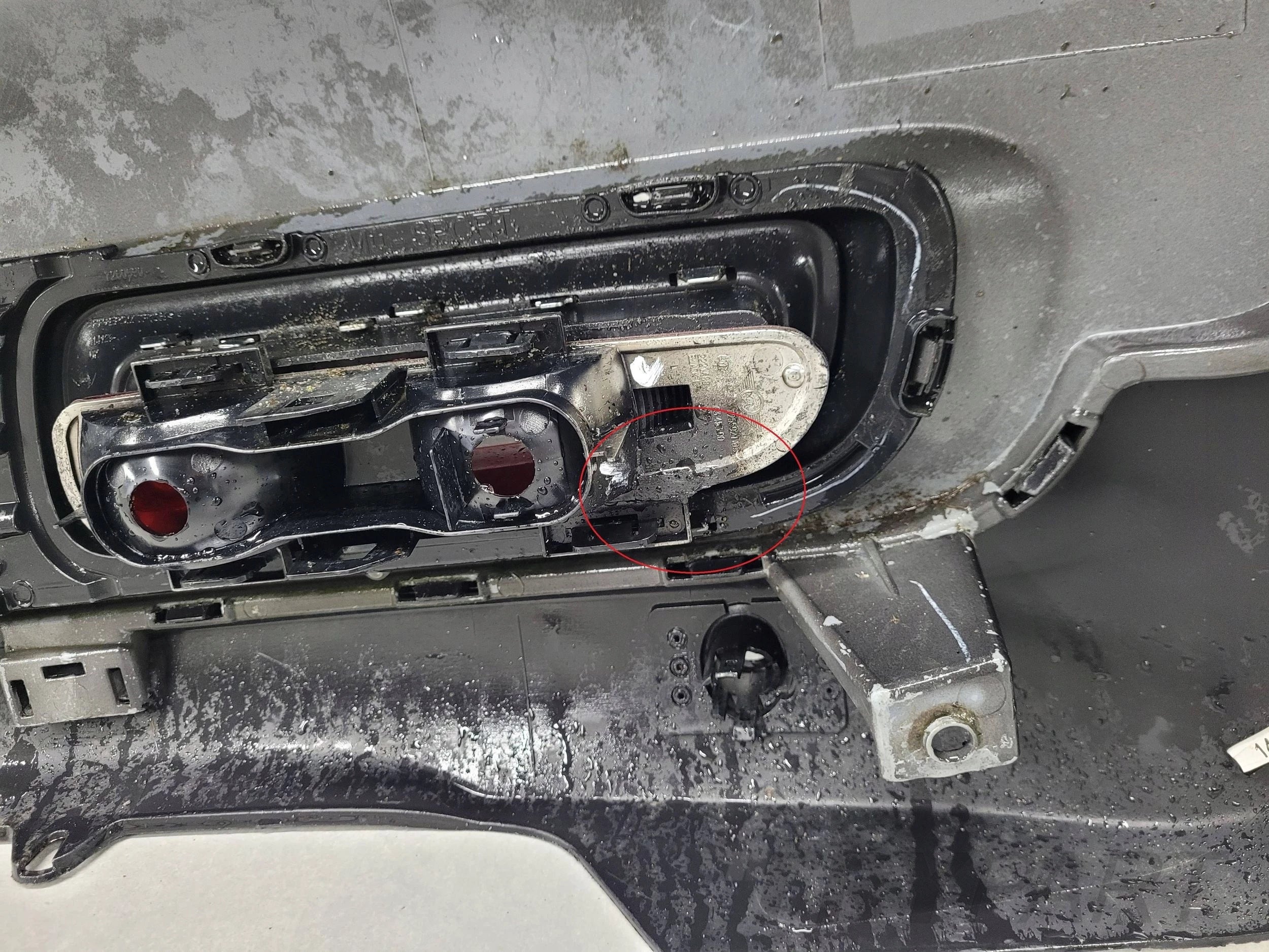 Rear Bumper Mini Cooper S R56 LIFT