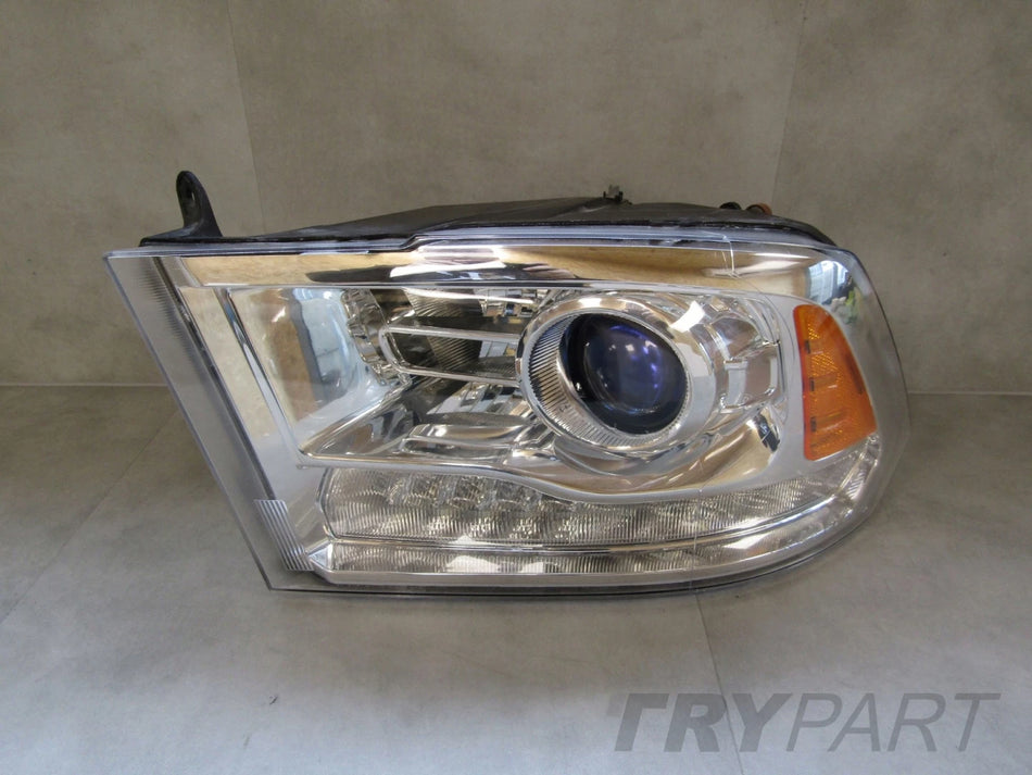 Headlight for Dodge RAM 1500 PLAIN LENS 10-15 LH