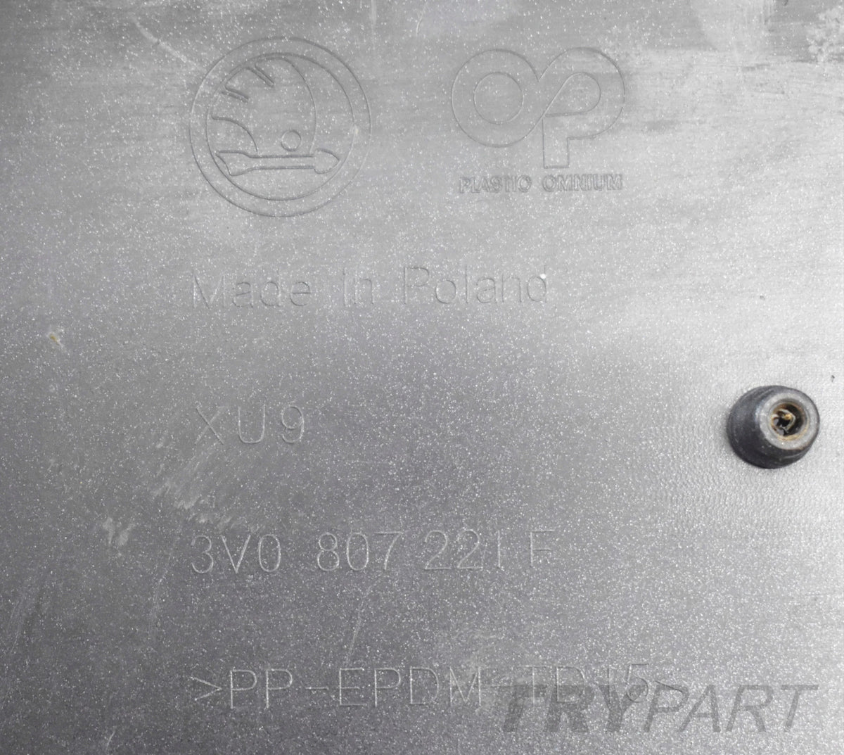 SKODA SUPERB III 3V LIFT FRONT BUMPER ORG
