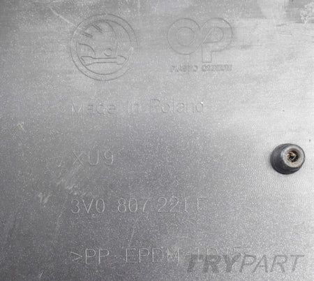SKODA SUPERB III 3V LIFT FRONT BUMPER ORG