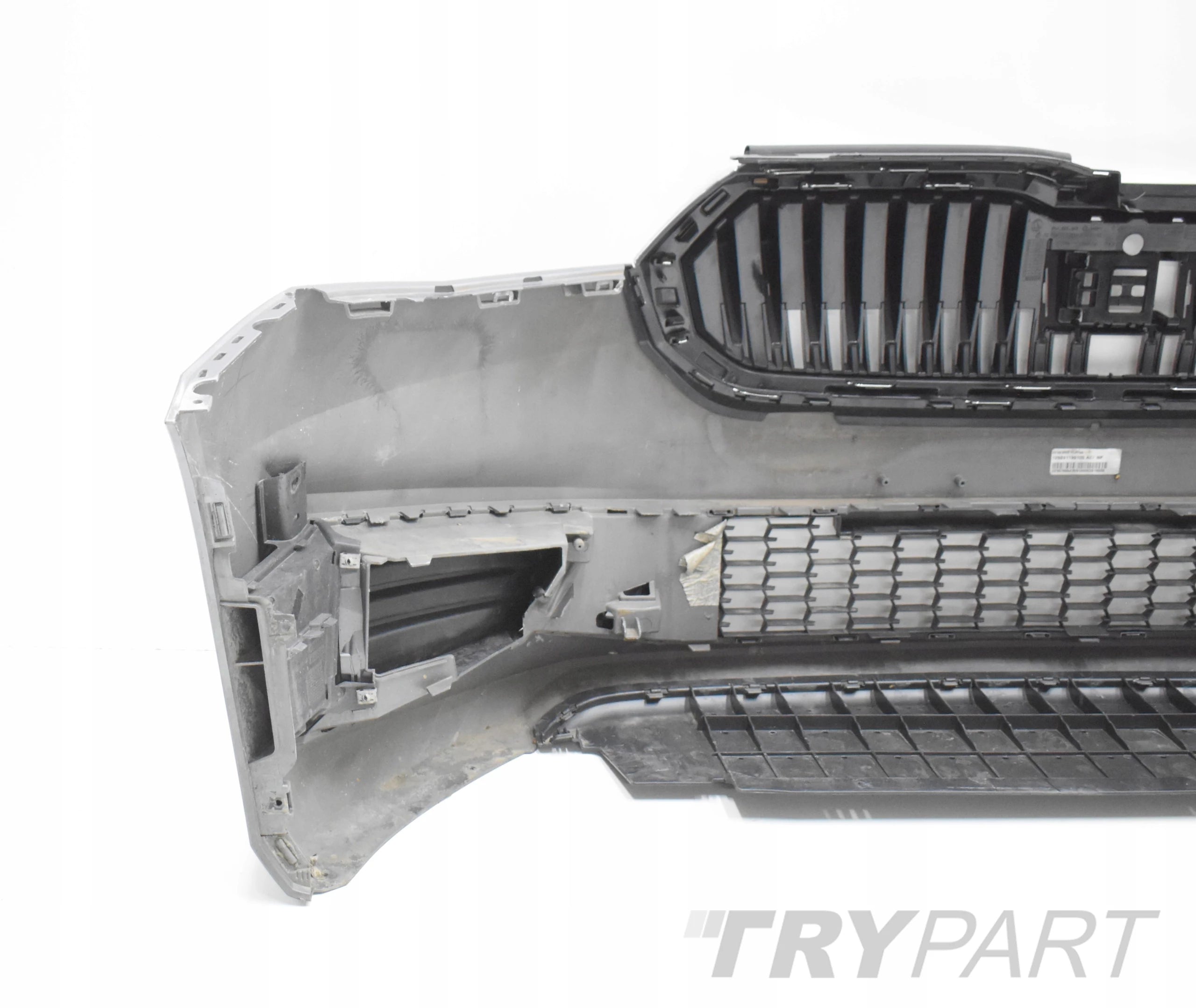SKODA FABIA IV 6VA FRONT BUMPER ORG + GRILLES + GRILL + BOTTOM