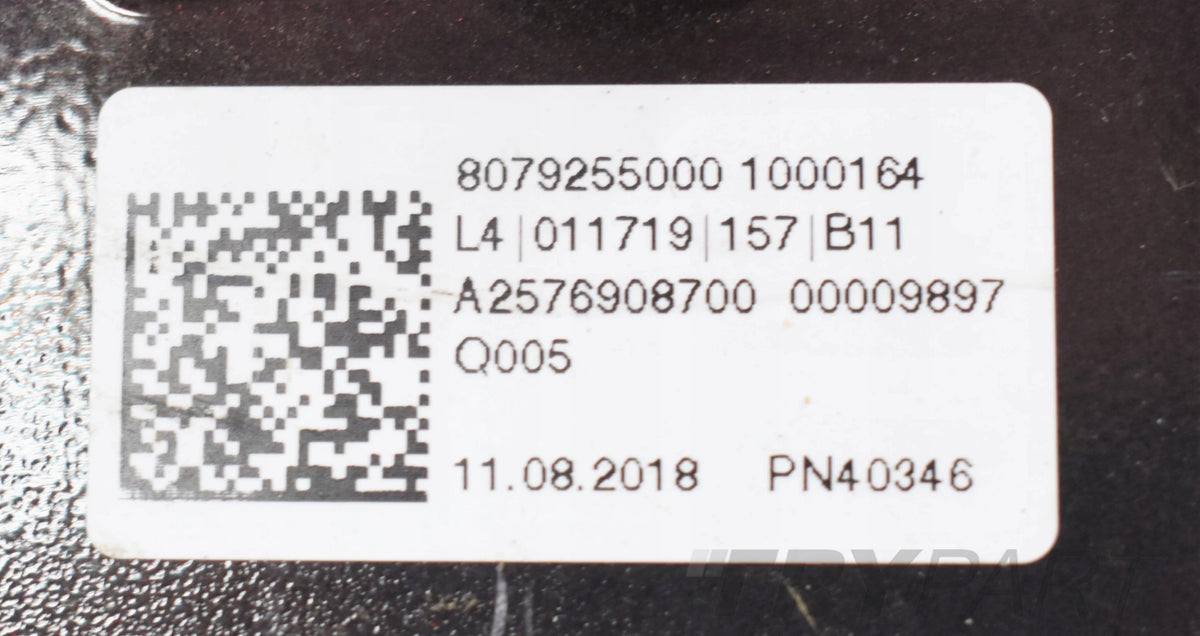 MERCEDES CLS W257 RIGHT SILL COVER ORG