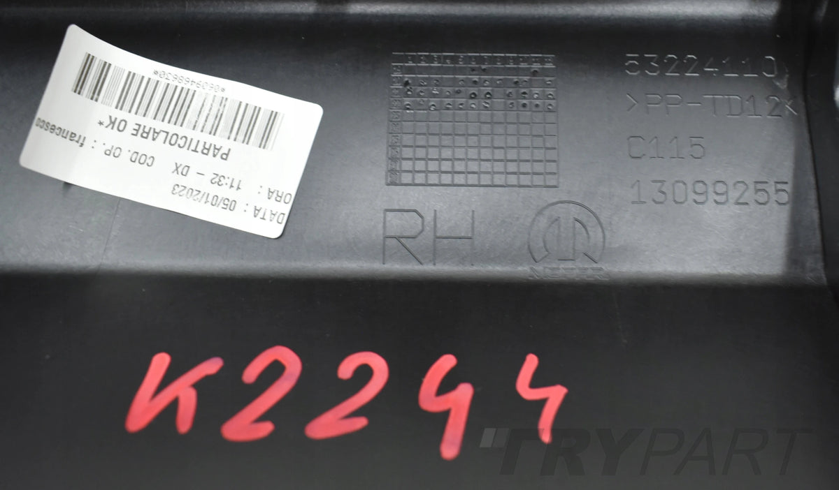 JEEP COMPASS II RIGHT SILL MOULDING ORG NEW 53224110