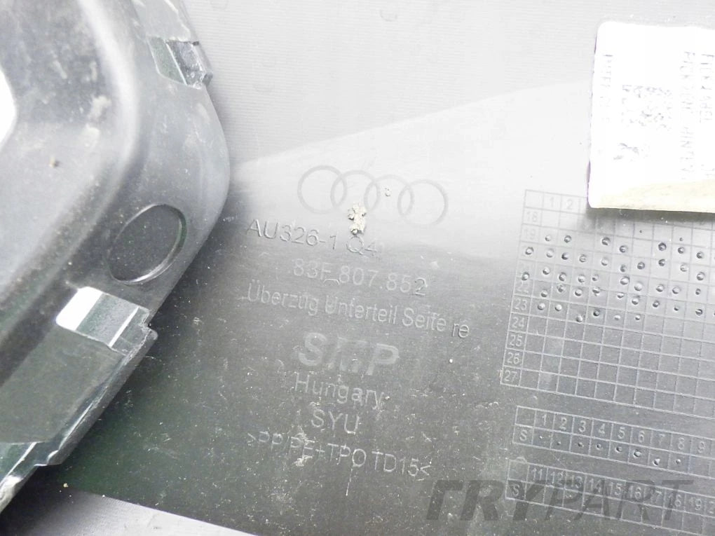 AUDI Q3 19- II 83F SPORTBACK REAR BUMPER RIGHT CORNER