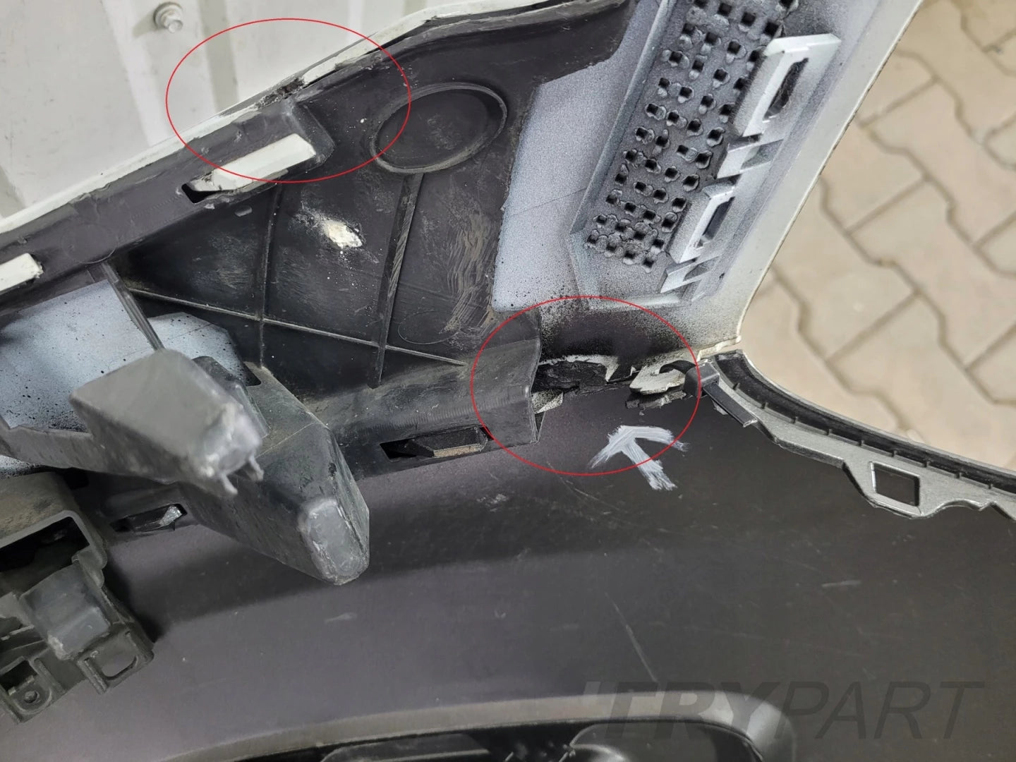 Front Bumper Ford Transit Connect 2 II Lift 18-