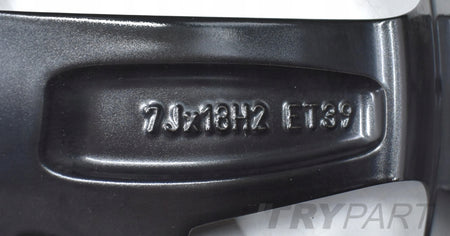 18" T-CROSS 2GM R LINE WHEEL 7"x18" 5x100 ET39 ORG 2GM601025P