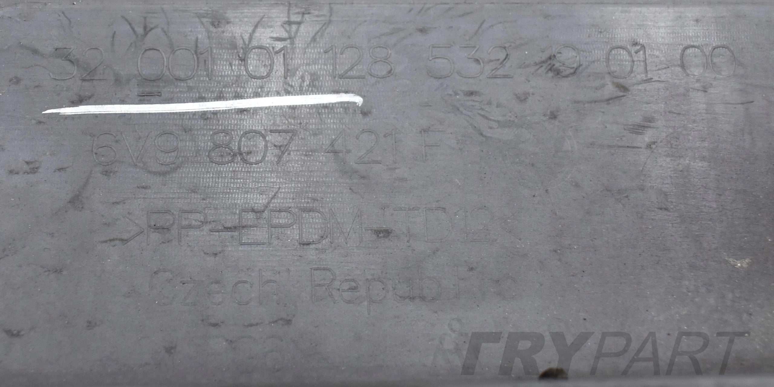 SKODA FABIA III 6V9 LIFT REAR BUMPER ORIGINAL ESTATE