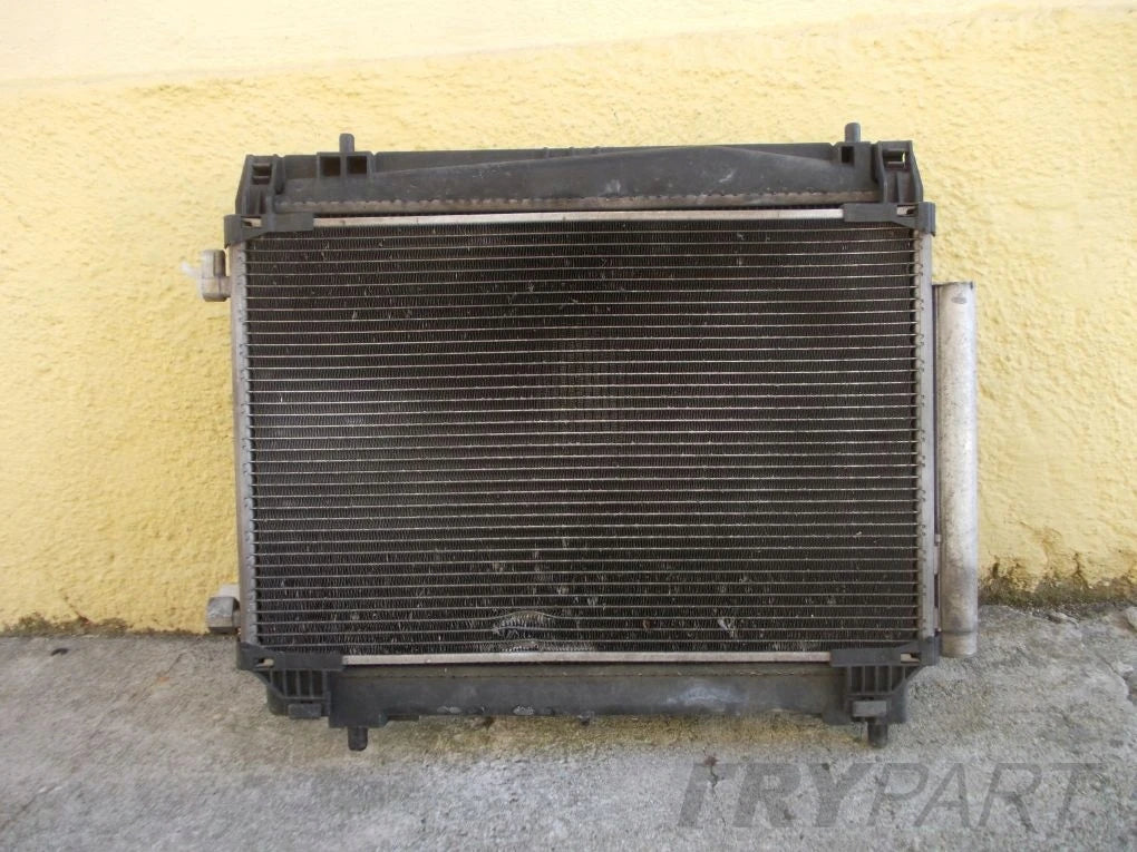 TOYOTA YARIS II 06- water and air conditioning radiator