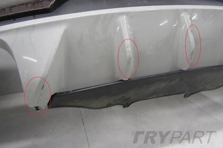 REAR BUMPER PORSCHE MACAN TURBO LIFT 18-22
