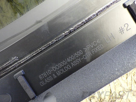 KIA EV9 EV 9 MV 23- LEFT REAR SIDE WINDOW