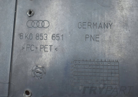 AUDI A4 B8 8K0 CHROME GRILLE BUMPER FRONT ORG