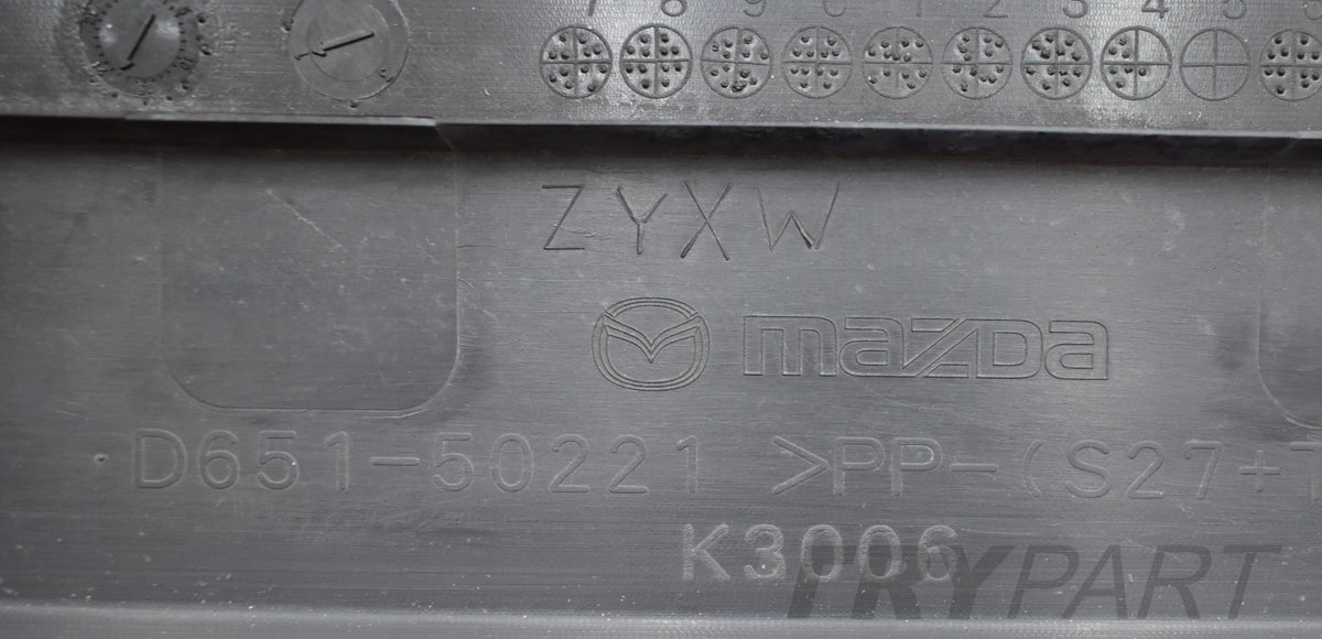 MAZDA 2 DE REAR BUMPER ORIGINAL