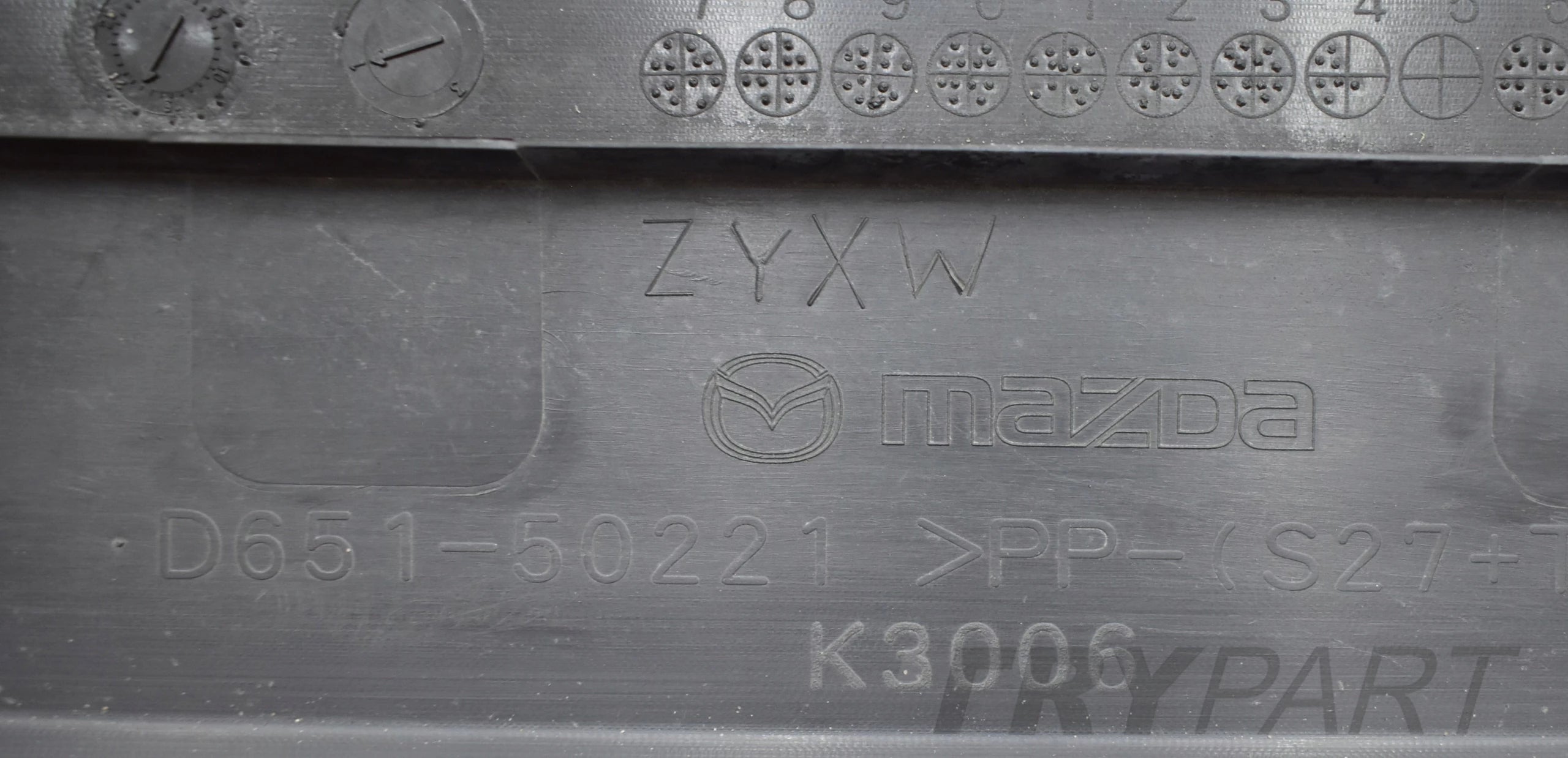 MAZDA 2 DE REAR BUMPER ORIGINAL