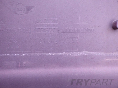 MINI CLUBMAN F54 rear bumper