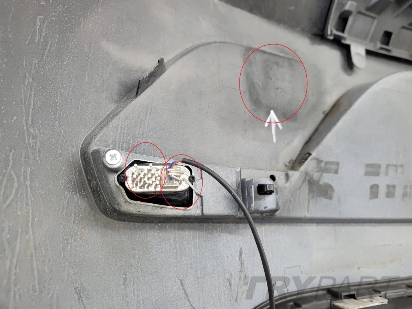 Rear Bumper VW UP 1S6 Lift 16-