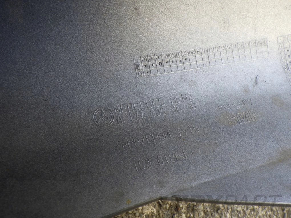 MERCEDES A KLASA A177 177 18- Front Bumper