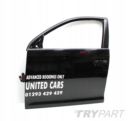VW GOLF VI 6 5K FRONT LEFT DOOR ORG COMPLETE