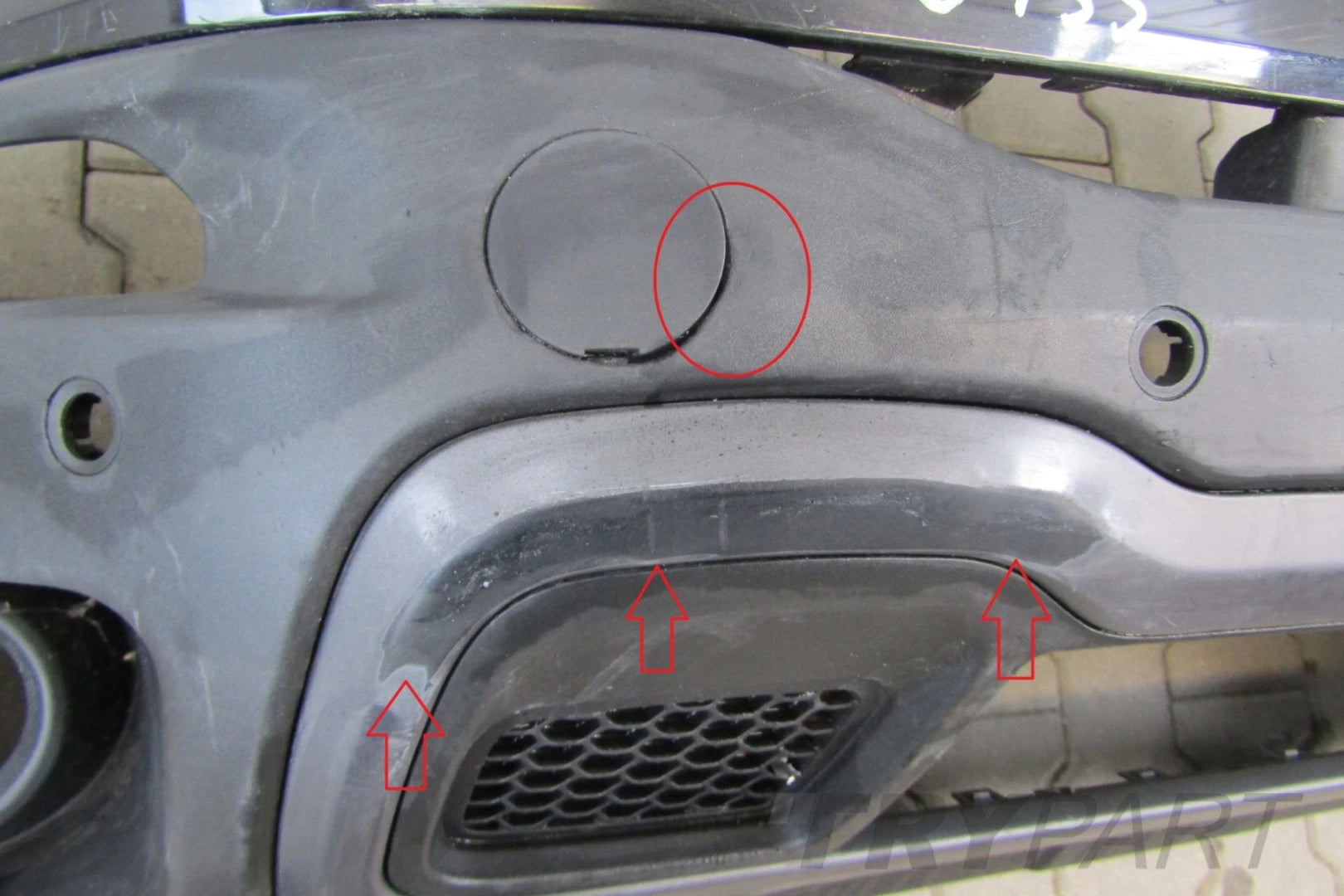 Front Bumper Jeep Renegade Trailhawk 14-