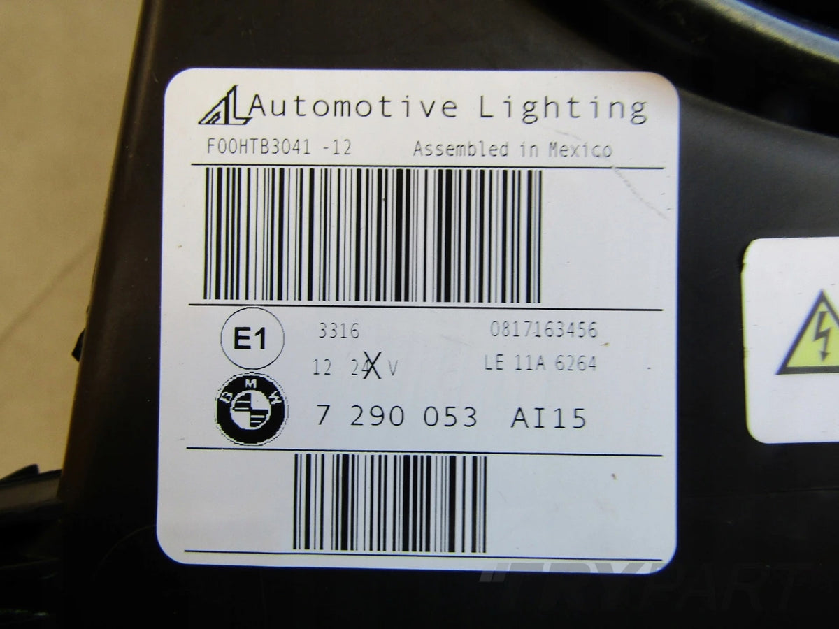 BMW X5 F15 X6 F16 XENON NON-SWIVEL HEADLIGHT 13-18 LH LEFT