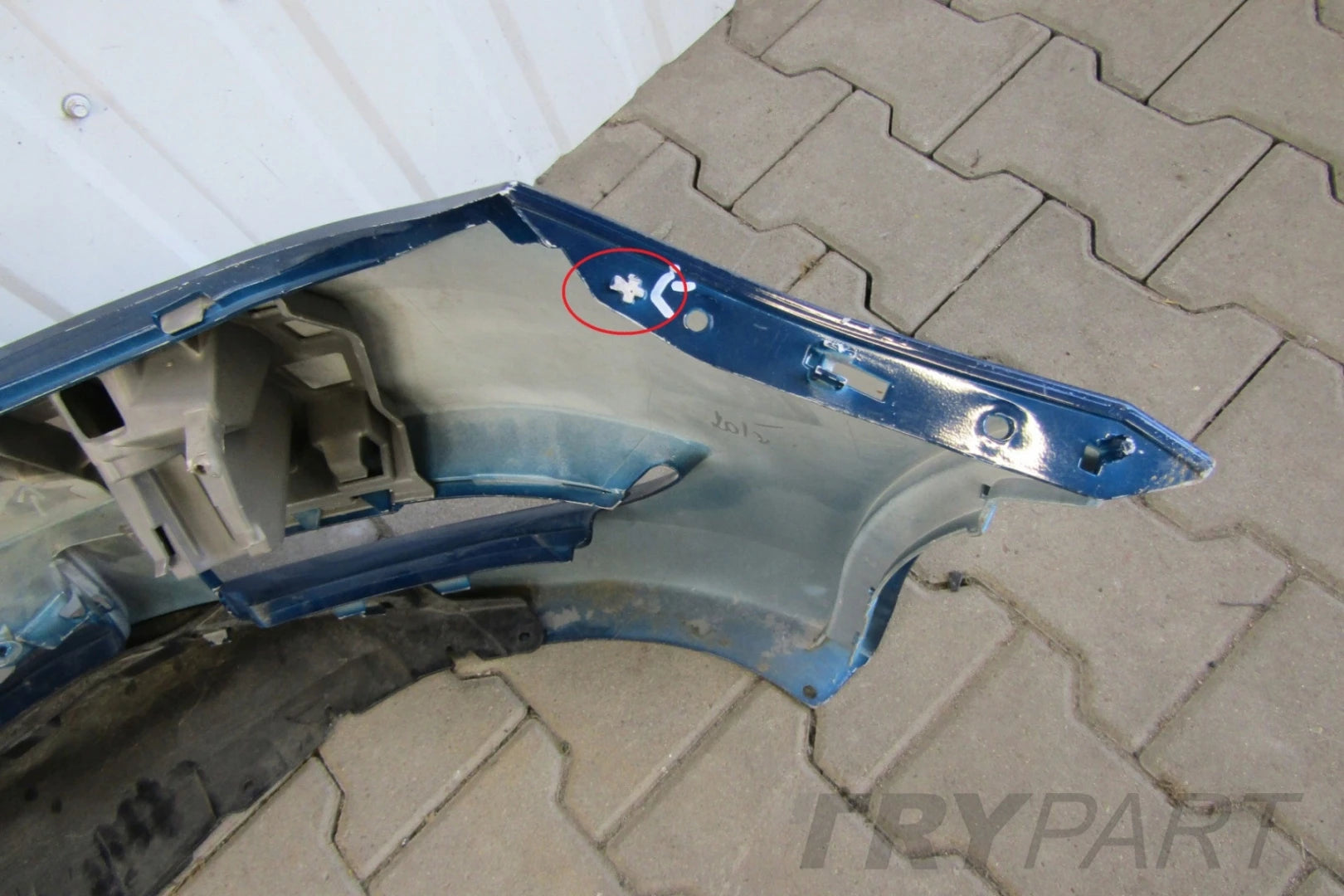 Front bumper Skoda Fabia 2 II 5J0 Lift 10-14