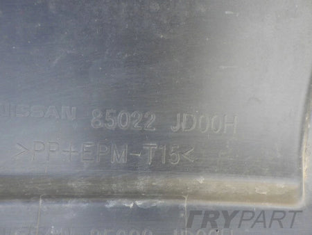 NISSAN QASHQAI J10 06- REAR BUMPER WITHOUT PDC